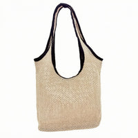 Woven Straw Tote Summer Style Straw Tote Bag Natural Material
