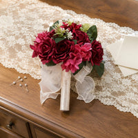 Artificial Wedding Floral Arrangement Photo Prop Event Decoration Handheld