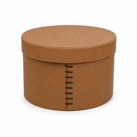 Cylindrical Storage Box Minimalist Organizer Boxes Lidded for Bedroom, Closet