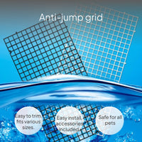 Aquarium Mesh Cover, Polymeric Panel, Cuttable