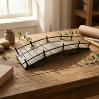 Miniature Arch Bridge Decorative Miniature Bridge Tiny for Hobbyists