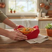 Microwave Bowl Cozy Machine Washable Kitchen Textile Soft Feel