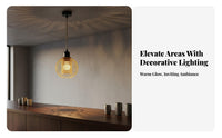 Retro Design Double Layer Lamp Mesh Metal Mesh Lampshade Hollow Iron Lampshade for Restaurant Owners, Home Decorators, Interior Designers