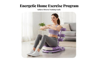 Assisted Ab Crunch Machine Multi-Functional Abdominal Exerciser for Living Room