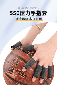 跨境热卖压力手指套弹力拉伸手指贴合加压固定支撑运动手指护具