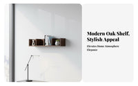 Floating Plank Shelf Easy Installation Wall-Mounted Display shelf for Homeowners