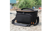 Portable Optical Fiber Fusion Splicer Tool Bag User-Friendly Fiber Fusion Splicer Bag Wear-Resistant Storage Case Heavy-Duty for Technicians, Travel