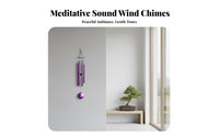 Relaxing Sound Metal Tube Wind Chime Weather Resistant Tuned Musical Chime Long-Lasting Aluminum Construction Hanging Ornament for Meditation Practitioners, Homeowners, Gift Givers, Patio, Porch, Balcony, Yard