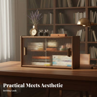 Tiered mug Rack Multipurpose 2-Tier Display Riser adaptable Use for Collectors
