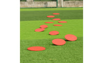 Flat-Profile Training Marker Disc Flexible Flat Position Marker Thin Sit Position Non-Slip for Coaches, Athletes, Soccer Players, Agility Exercises, Gym Floor