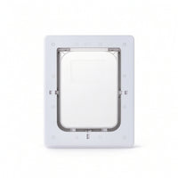 Pet Door Panel Easy to Install Pet Door with Locking Mechanism Scratch-Resistant