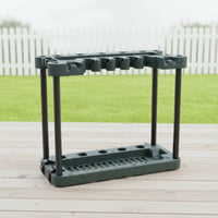 Rolling Tool Rack Large Capacity Mobile Garden Organizer Heavy Duty for Garage