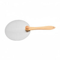 Folding Pizza Paddle Heat-Resistant Wood Handle Pizza Peel Dishwasher Cooking Tool
