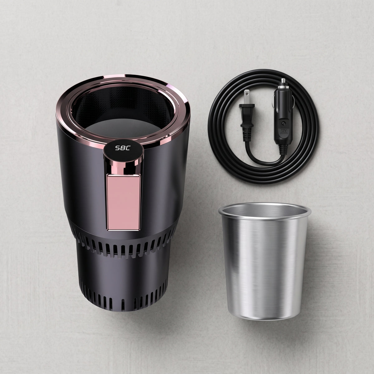 Car Cup Holder Cooler and Warmer for Beverages