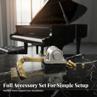 Upright Piano Soft Fall Device Anti-Slam Piano Lid Soft Close Mechanism