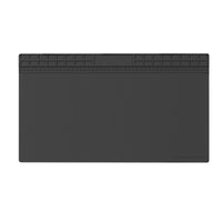 Silicone Soldering Mat Electronics Repair Mat Magnetic Organizer Pad with Molded Compartments Flexible Silicone Insulating Surface Suitable for Device Repair Desk Work