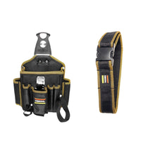 Rotating Car Wrap Tool Pouch Waist-Worn Tool Pouch with Metal Clip Professional Belt Bag Portable