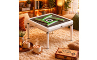 Low-Noise Automatic Mahjong Table Rounded Corners Ultra-Thin Mahjong Table Low-Noise Operation Recreation Furniture