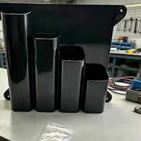 Wall Mounted Zip Tie Organizer Easy to Install for Workshop