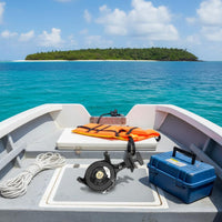 Outboard Rewind Starter Direct Replacement Outboard Pull Start Assembly Heavy Duty Marine Hardware for Mechanics