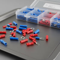 Insulated Circular Terminal Assortment Secure Connection Electrical Hardware