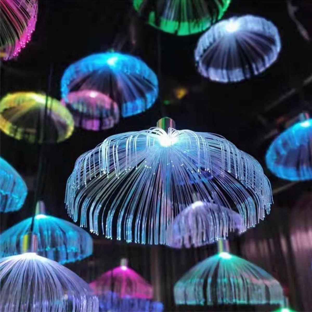 LED Jellyfish Mood Light, Color-Changing
