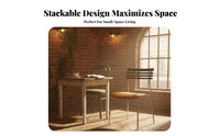 Molded Plywood Chair Light Luxury Seating Furniture Retro design Stackable for Homeowners, Kitchen