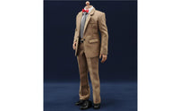 1:6 Scale Doll Suit Tailored Lapel Miniature Clothing Set Front Pockets