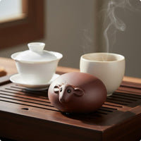 Sheep-Shaped Tea Pet Sheep Tea Pet Gift Idea Table Ornament