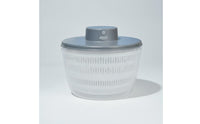 Large Capacity Electric Salad Dryer Rapid Dehydration Electric Vegetable Dryer Food-Grade Material Vegetable Dehydrator Bowl Two-Tier Design