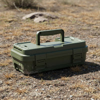 Hard-Sided Heavy-Duty with Handle Lockable Secure Carrying Case for Amateur Fixers, Home Repairs, Work