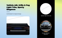 A6L Grille Trim for exterior style