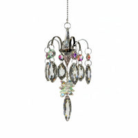 Chandelier Crystal Ornament Rainbow Reflection Room Decor Faceted