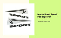 Waterproof Sport Eyebrow Decal for SUV Exterior Decoration