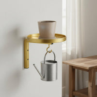 Metal Wall Plant Hook Indoor Outdoor Metal Wall Planter Universal Use
