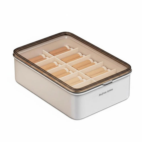 3 Pieces Underwear Divider Box Set With Lid Closet container Space Saving for Students