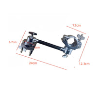 Long-Lasting Drum Rack Connector Clamp Sturdy Drum Rack Clamp with Connecting Bar Heavy Duty Fixed Connector Versatile for Rehearsal
