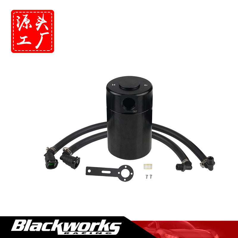 Black Works Racing Aluminum Oil Catch Can Kit for 21-23 Ram TRX