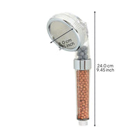 High Pressure Shower Head, Filtered Handheld Shower, Water-Saving, Bathroom, Adjustable, Set