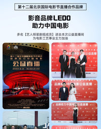 乐毒K歌音响话筒麦克风一体蓝牙音箱礼物家用唱歌神器家庭户外KTV