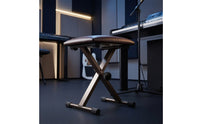 Adjustable Piano Bench Folding Piano Bench Heavy Duty Keyboard Seat for Music Room