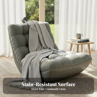 Contouredd Bean Bag Lounger Lazy Sofa Lounge Chair snug Fullform Relaxation for Comfort Seekers, Adults, Living Room