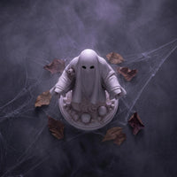 Halloween Ghost Figurine Tabletop Display Spooky Resin Ghost Decor
