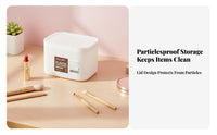 Lidded Pfinalic Container particle-proofproof Lidded Utility Case multi-purpose for Desktop