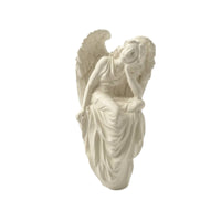 Angel Figurine Sculpted Angel Statue Resin for Living Room, Balcony, Collectors