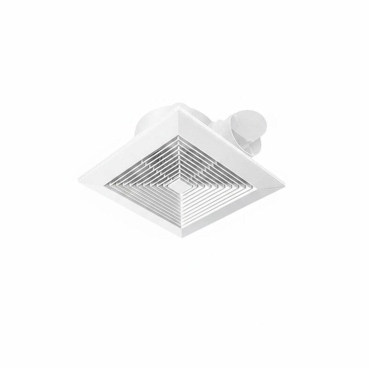 Noiseless Bathroom Exhaust Fan Quiet Operation Ceiling Exhaust Fan Powerful High Air Circulation for Toilet