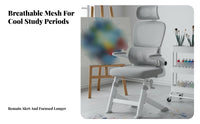 Adjustable Student Chair Ergonomic Design Desk Seat Support for Teenagers