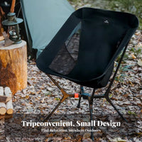 Collapsible Moon Chair Lightweight extremely lightweight Camp Chair High support supportrest