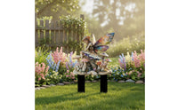 Acrylic Fairy Yard Sign Toadstool Garden Stake Enchanting Mushroom Ornament Whimsical Outdoor Decoration Sturdy Acrylic Suitable for Garden Bed Pathway Flower Pot