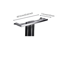 Towel Rack, Brass Double Bar, Wall-Mounted, Rustproof